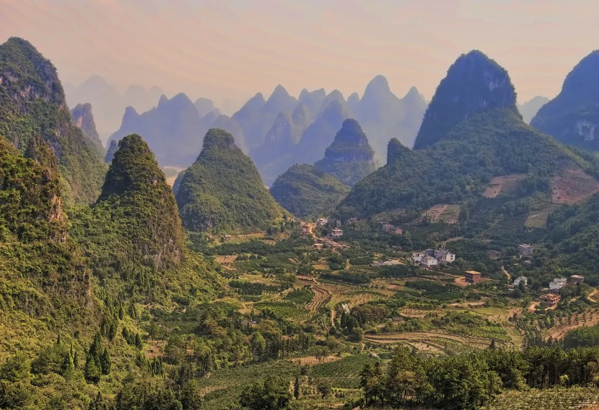 Yulong River valley scenery accessible by e-scooter